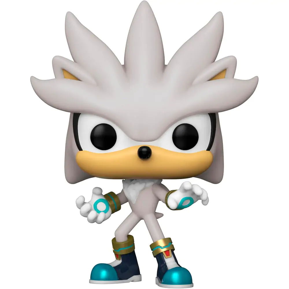 Sonic The Hedgehog Funko POP! Games Vinyl Figure Silver The Hedgehog(GW) 9 cm product photo