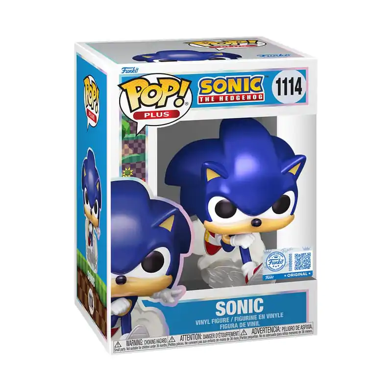 Sonic - The Hedgehog Funko POP! Plus Movies Vinyl Figures Sonic(PRL) 9 cm product photo