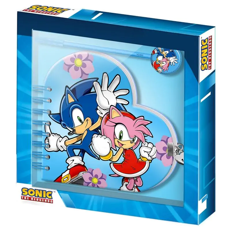 Sonic the Hedgehog diary + pen set product photo