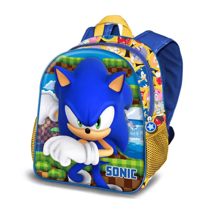 Sonic the Hedgehog Game 3D backpack 31cm product photo