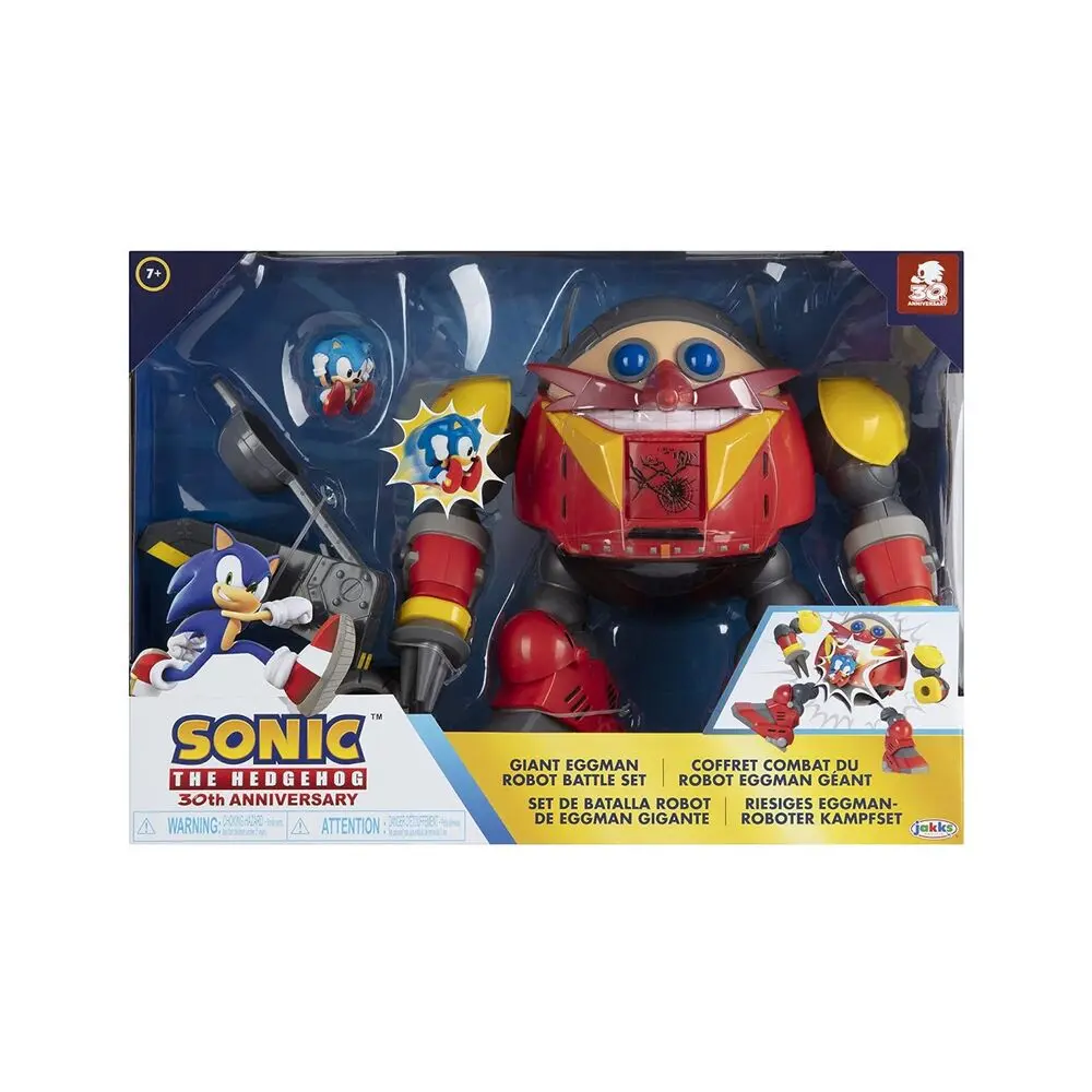 Sonic the Hedgehog Giant Robot Eggman vs Sonic Battle playset termékfotó