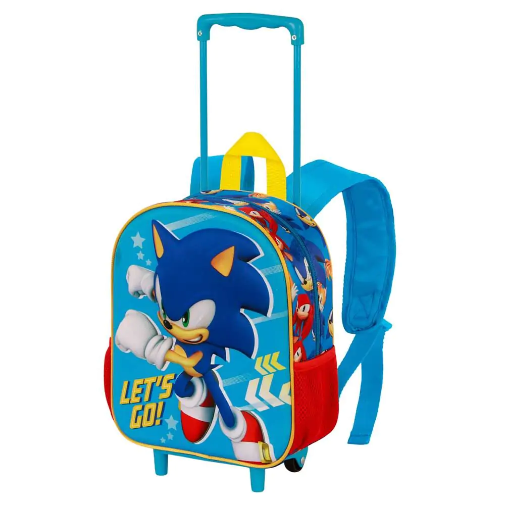 Sonic The Hedgehog Go 3D trolley 34cm product photo