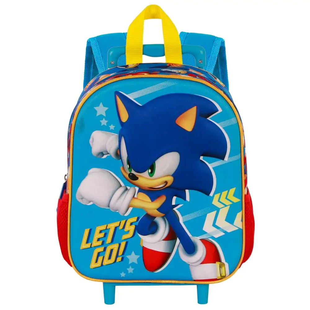 Sonic The Hedgehog Go 3D trolley 34cm product photo