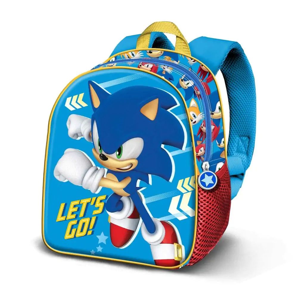 Sonic The Hedgehog Go 3D backpack 31cm termékfotó