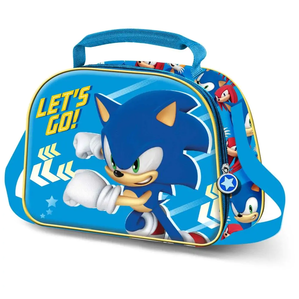 Sonic The Hedgehog Go 3D lunch bag termékfotó