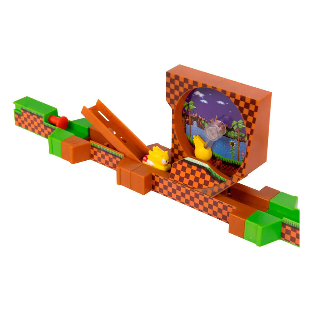 Sonic - The Hedgehog Go Go Racers Mini Figure Playset Launching ramps Deluxe product photo