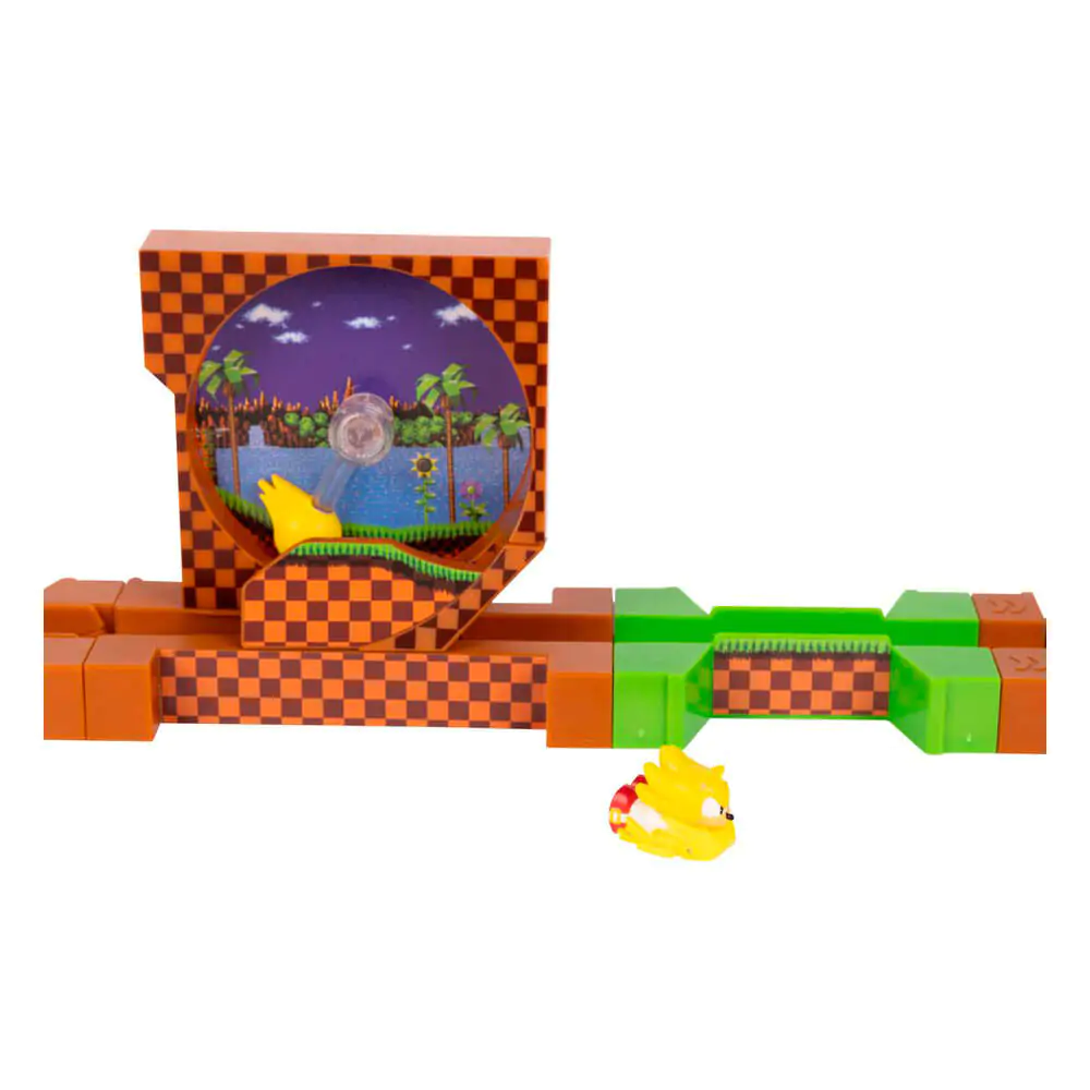 Sonic - The Hedgehog Go Go Racers Mini Figure Playset Launching ramps Deluxe product photo