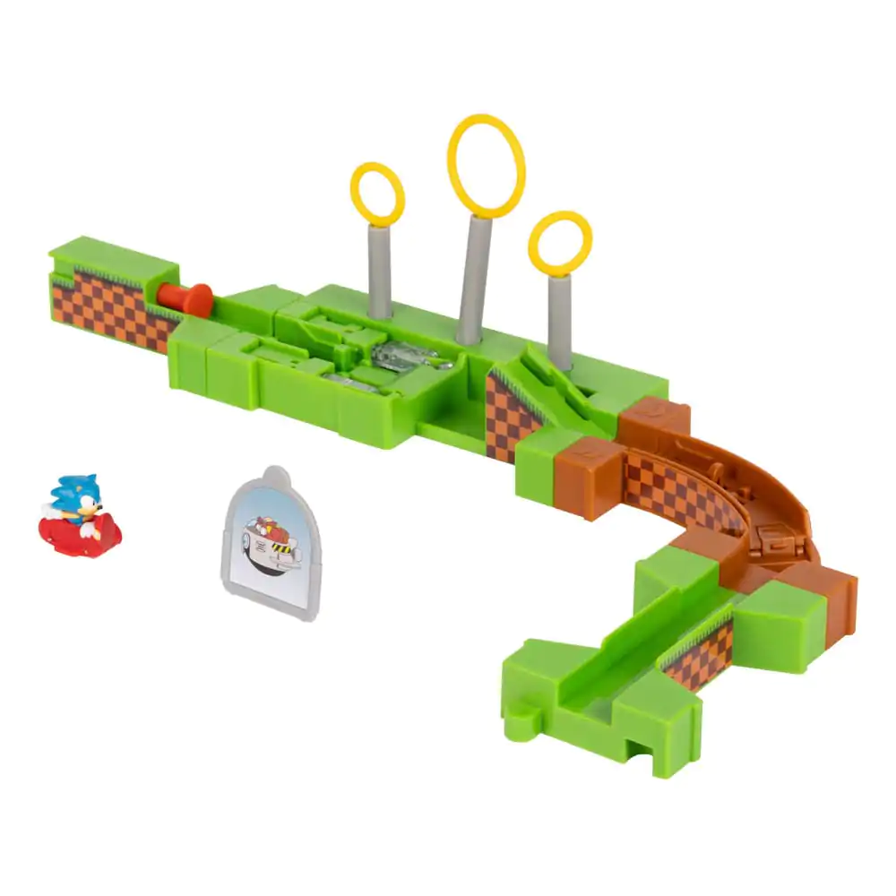 Sonic - The Hedgehog Go Go Racers Mini Figure Playset Launching ramps Sonic & Knuckles termékfotó