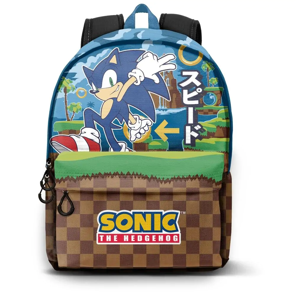 Sonic the Hedgehog Greenhill backpack 35cm termékfotó