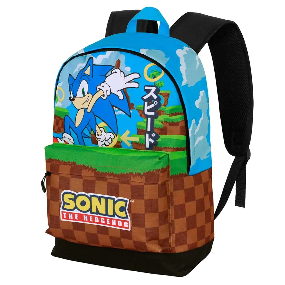 Sonic the Hedgehog Greenhill adaptable backpack 44cm product photo
