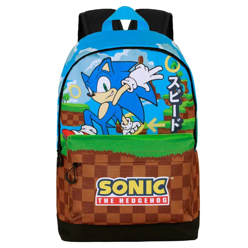 Sonic the Hedgehog Greenhill adaptable backpack 44cm product photo