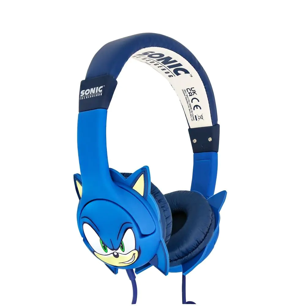 Sonic the Hedgehog kids headphones product photo