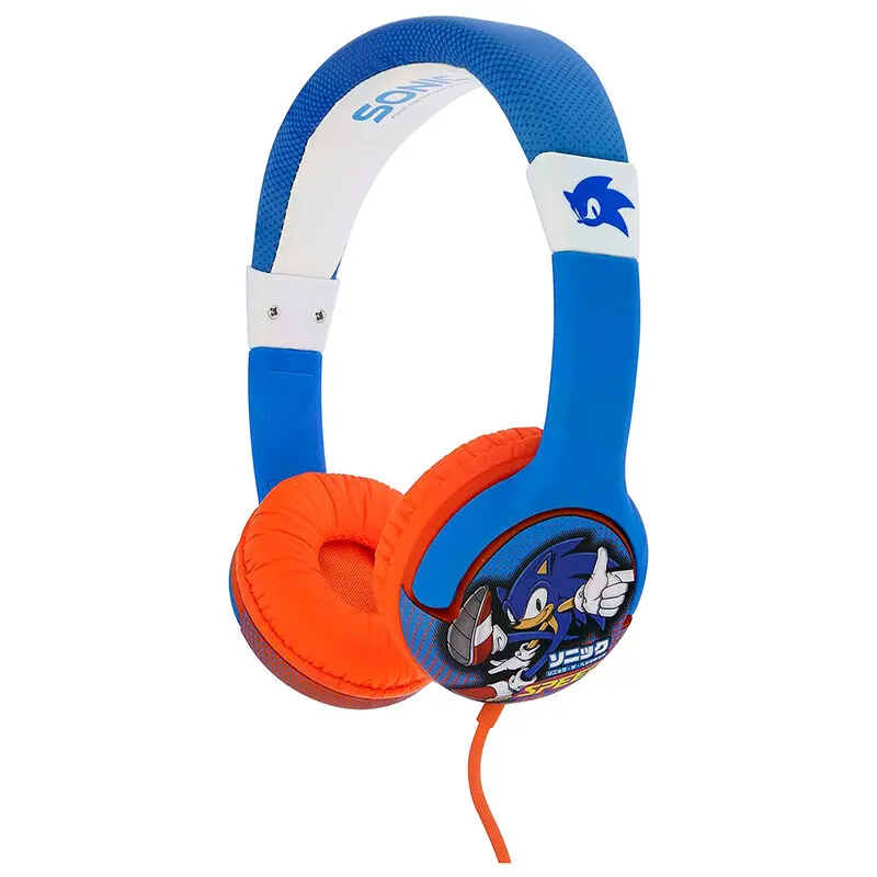 Sonic the Hedgehog kids headphones termékfotó