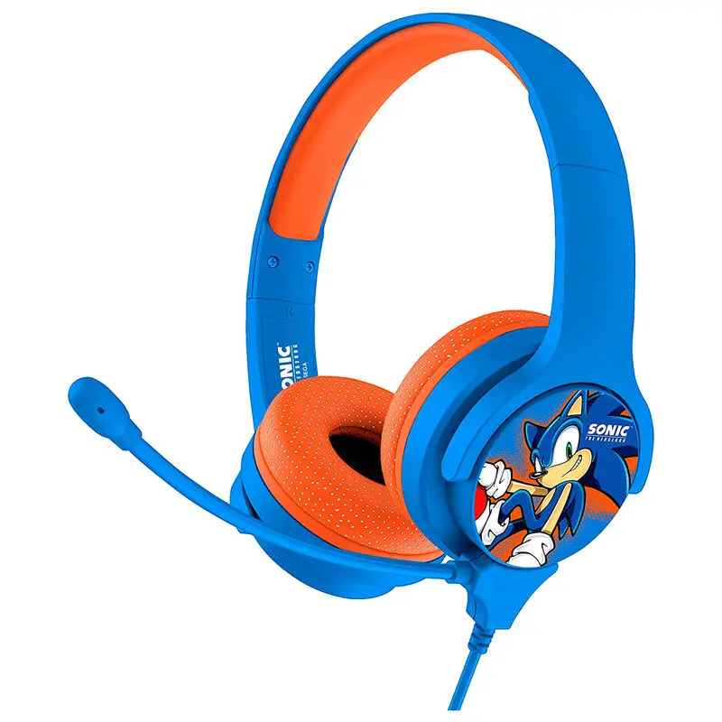 Sonic the Hedgehog kids headphones termékfotó