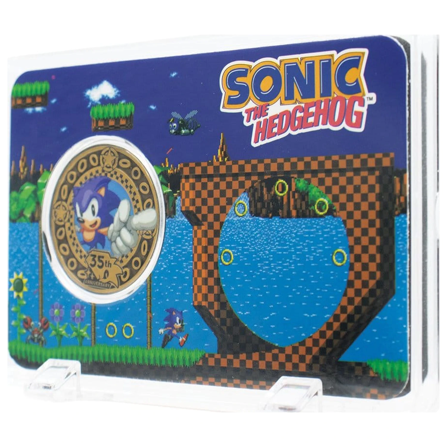 Sonic the Hedgehog Collectable Coin 35th Anniversary Limited Edition product photo