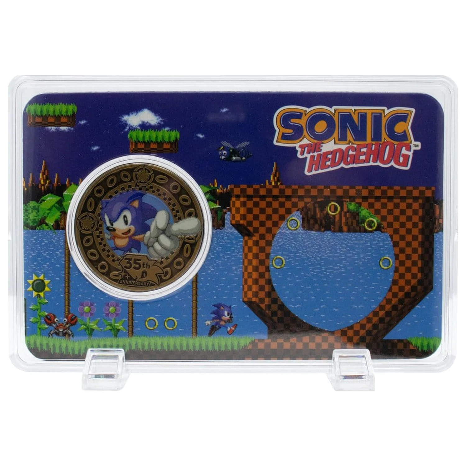Sonic the Hedgehog Collectable Coin 35th Anniversary Limited Edition product photo