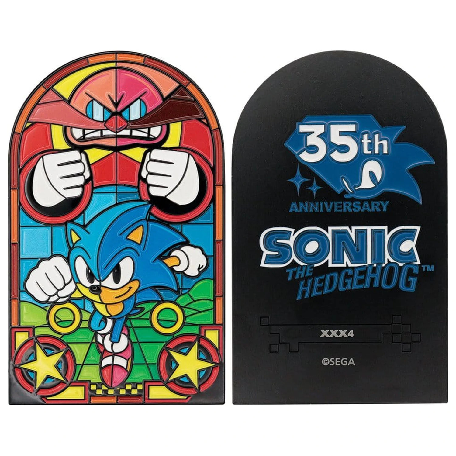 Sonic The Hedgehog Ingot Stained Glass Window Style 60 cm product photo