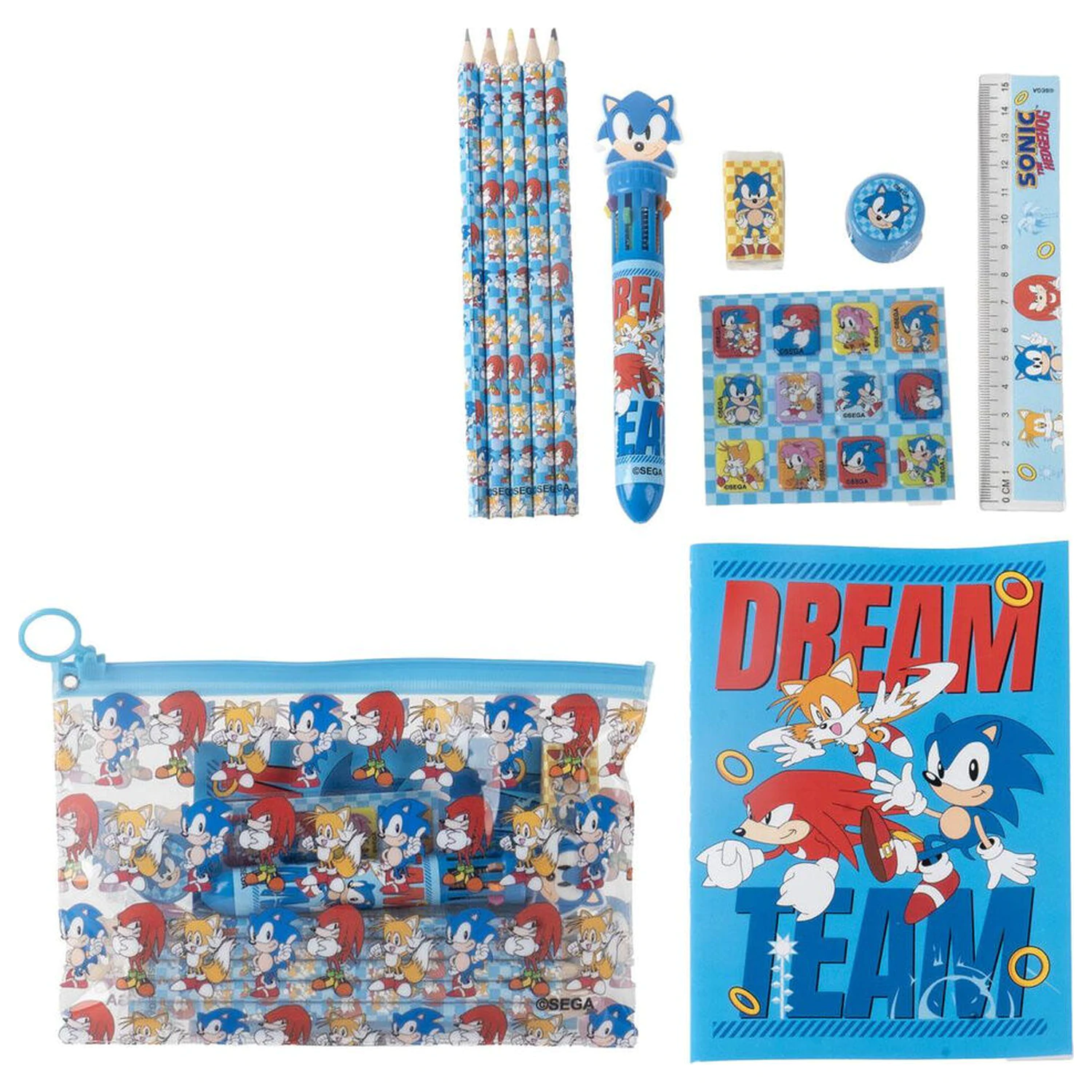 Sonic the Hedgehog Stationery set product photo