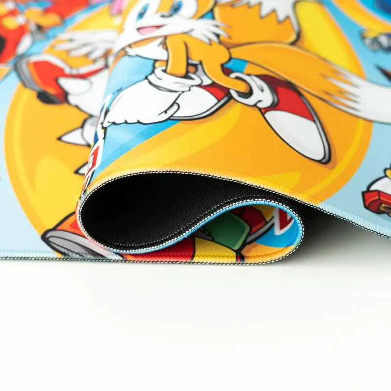 Sonic the Hedgehog gaming desk mat product photo