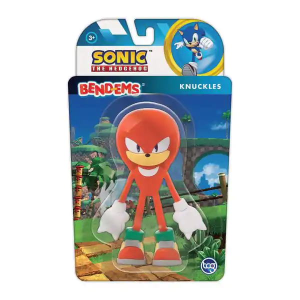 Sonic the Hedgehog Knuckles Bendyfig product photo