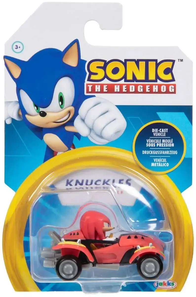 Sonic The Hedgehog Knuckles Land Breaker Mini Vehicle 6 cm product photo