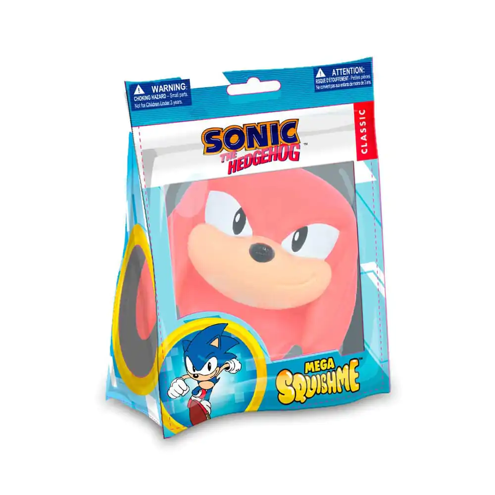 Sonic the Hedgehog Mega Squishme Anti-Stress Figure Knuckles 15 cm termékfotó