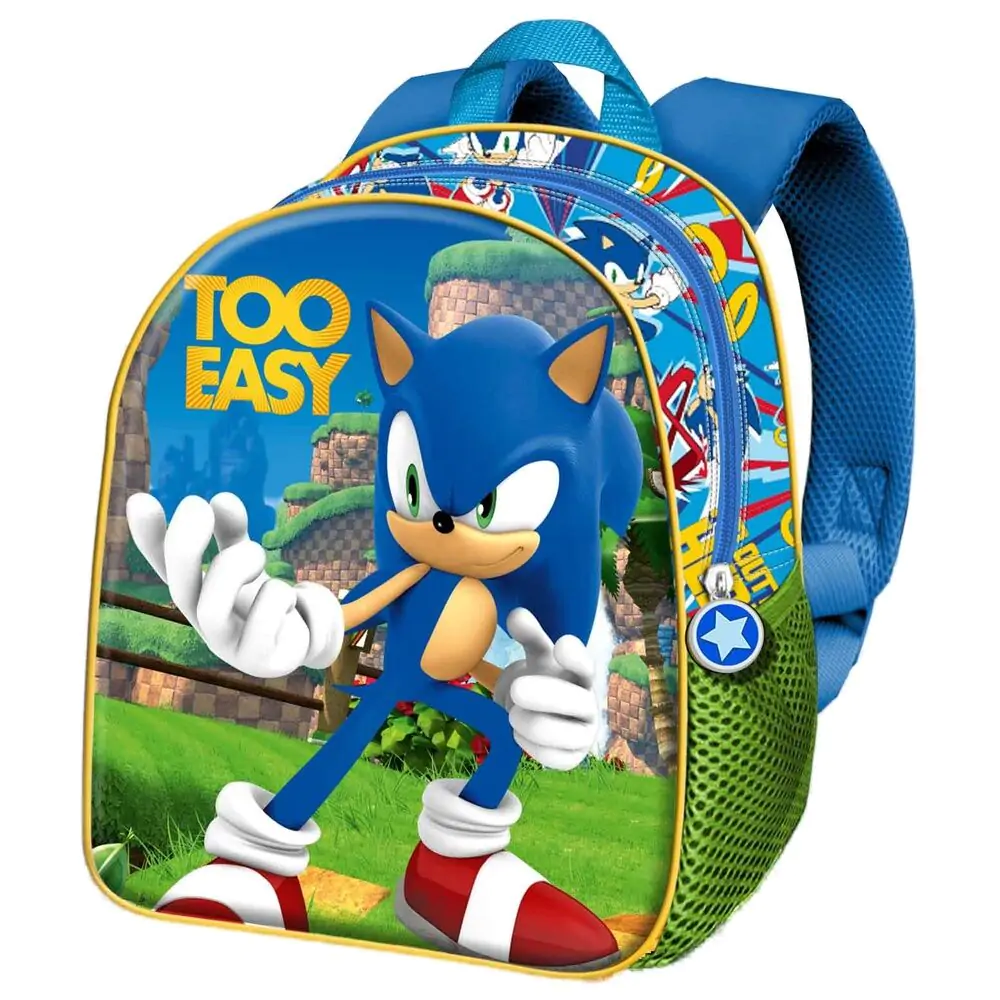Sonic the Hedgehog Easy 3D backpack 30cm product photo