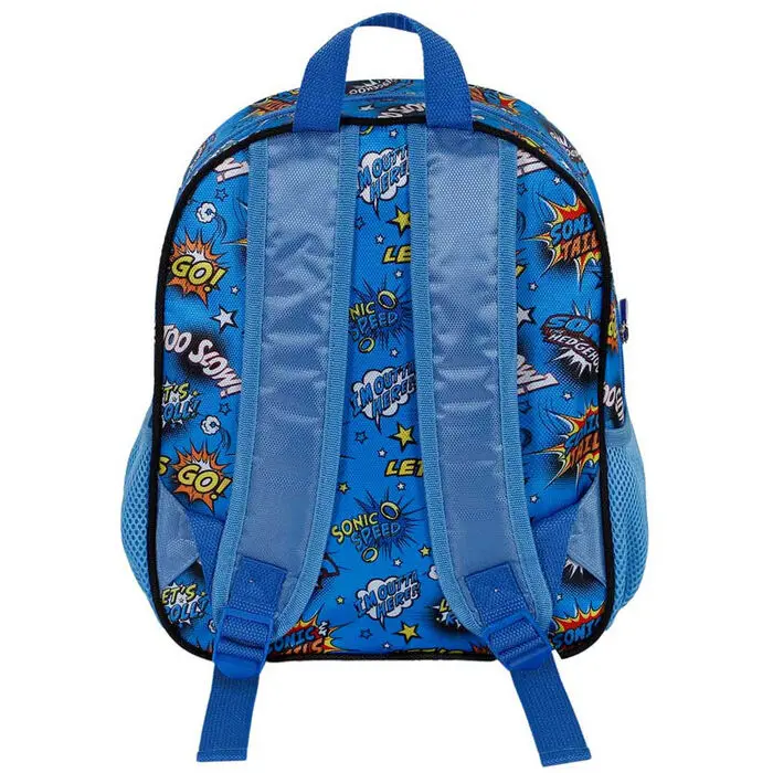 Sonic The Hedgehog Lets Roll 3D backpack 31cm termékfotó