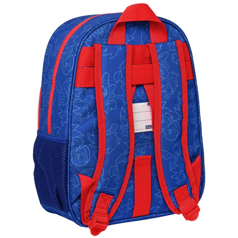 Sonic The Hedgehog Lets Roll adaptable backpack 34cm product photo