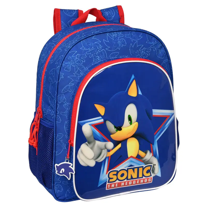 Sonic The Hedgehog Lets Roll adaptable backpack 38cm product photo