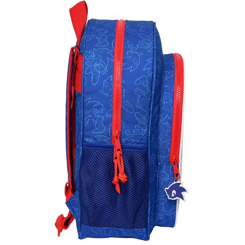Sonic The Hedgehog Lets Roll adaptable backpack 38cm product photo