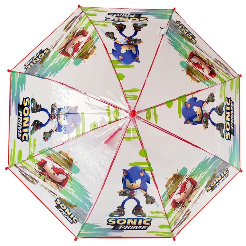 Sonic the Hedgehog manual transparent umbrella 48cm product photo