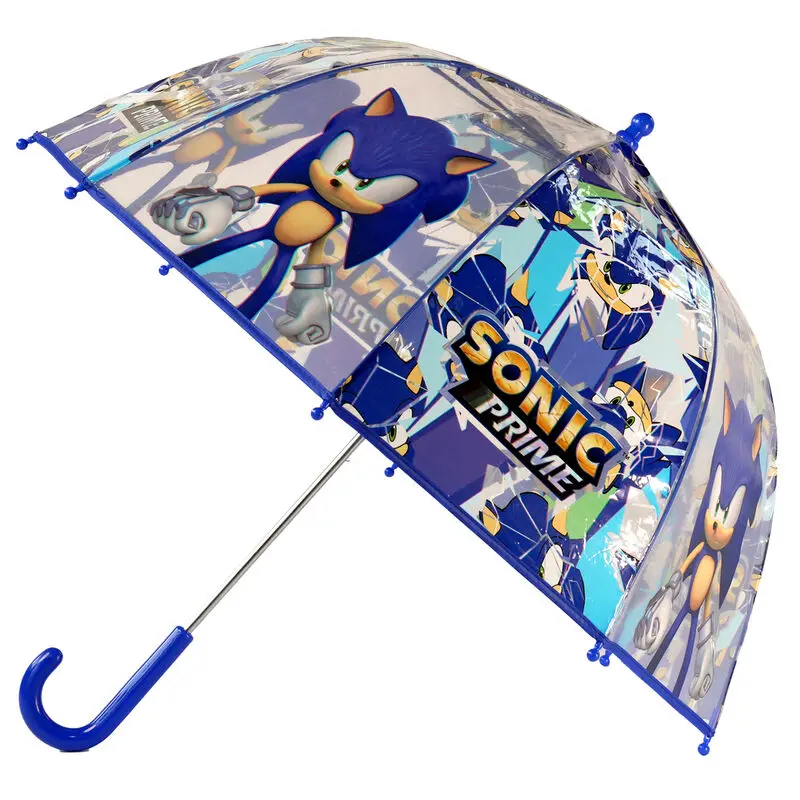Sonic the Hedgehog manual transparent bubble umbrella 48cm product photo