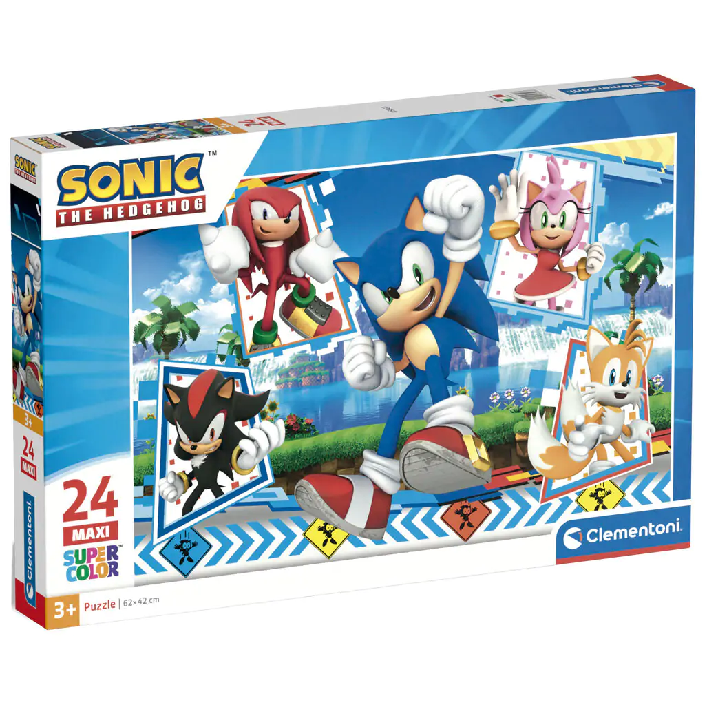 Sonic the Hedgehog maxi puzzle 24pcs product photo