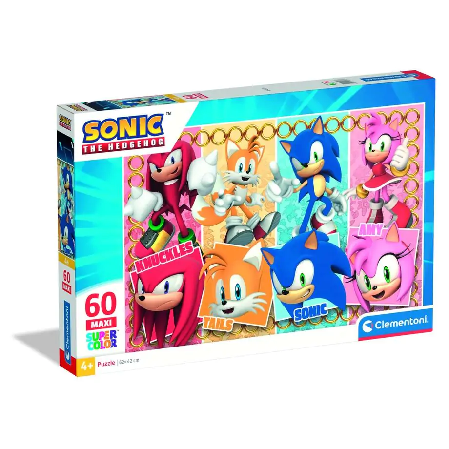 Sonic the Hedgehog maxi puzzle 60pcs product photo