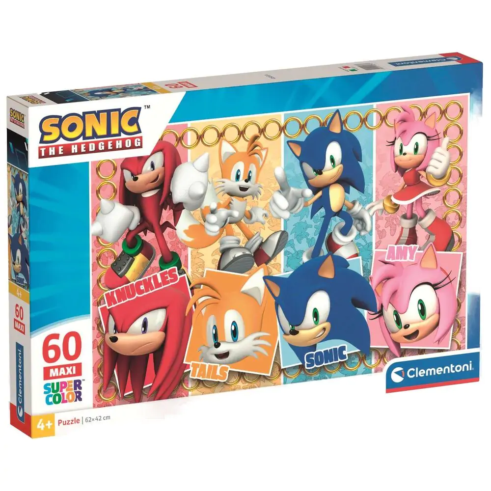 Sonic the Hedgehog maxi puzzle 60pcs product photo