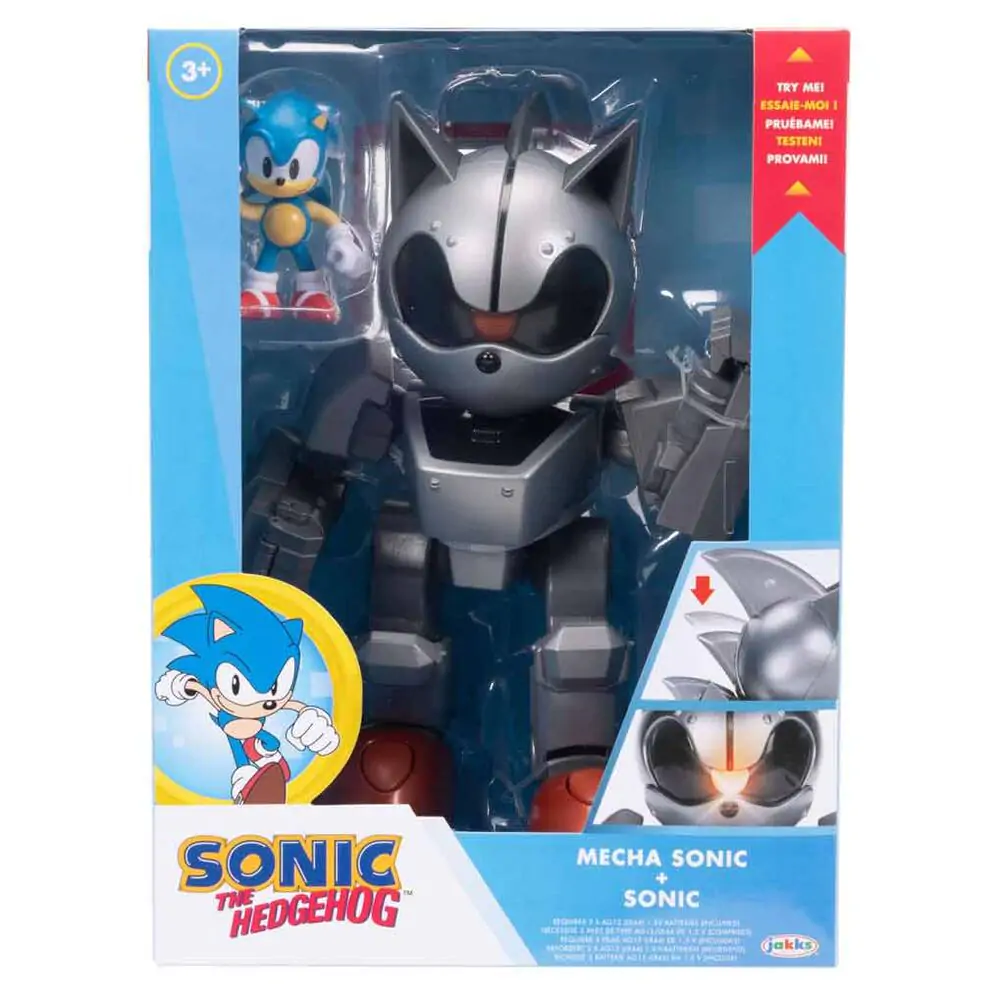 Sonic the Hedgehog Mecha and Sonic figure product photo