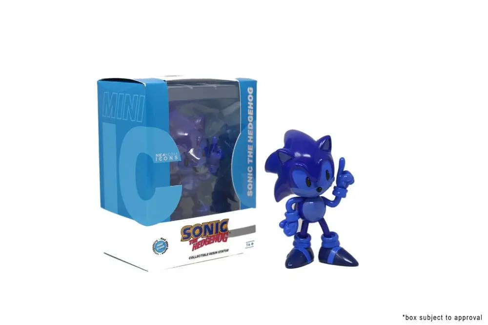 Sonic the Hedgehog Mini Icons Statue 1/6 Sonic Blue Edition 15 cm product photo
