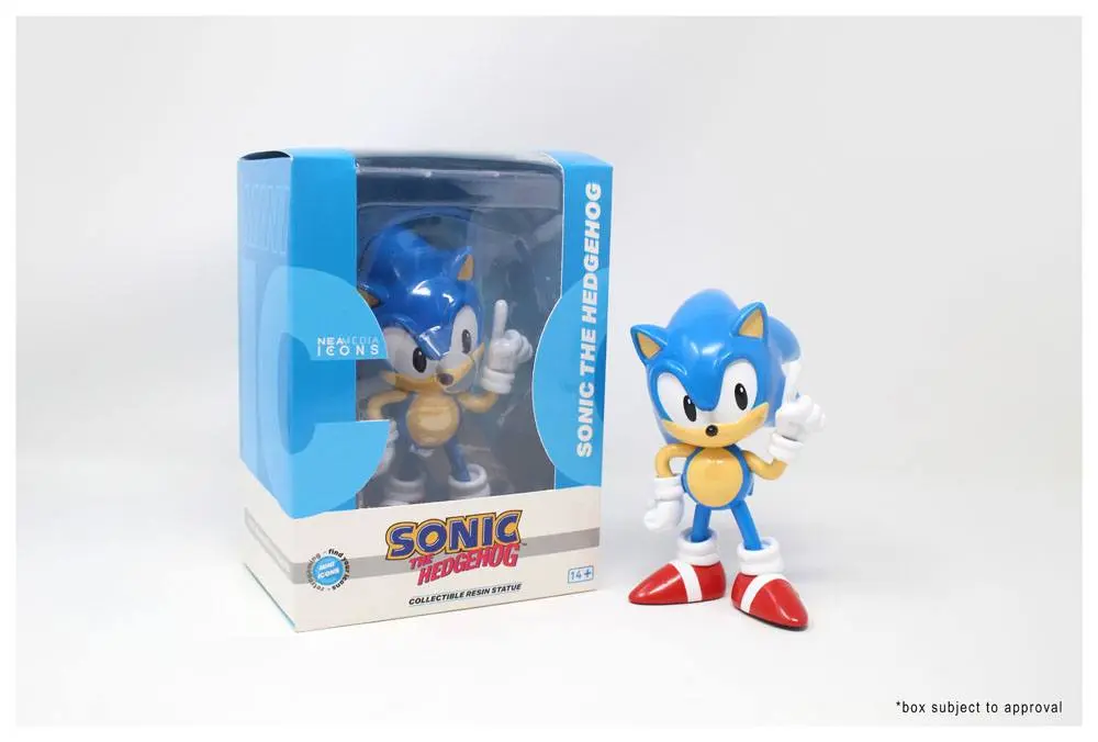 Sonic the Hedgehog Mini Icons Statue 1/6 Sonic Classic Edition 13 cm product photo