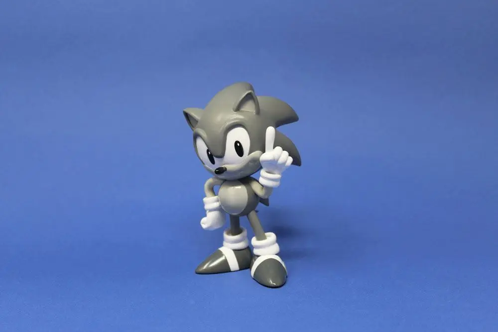 Sonic the Hedgehog Mini Icons Statue 1/6 Sonic Grey Edition 15 cm product photo