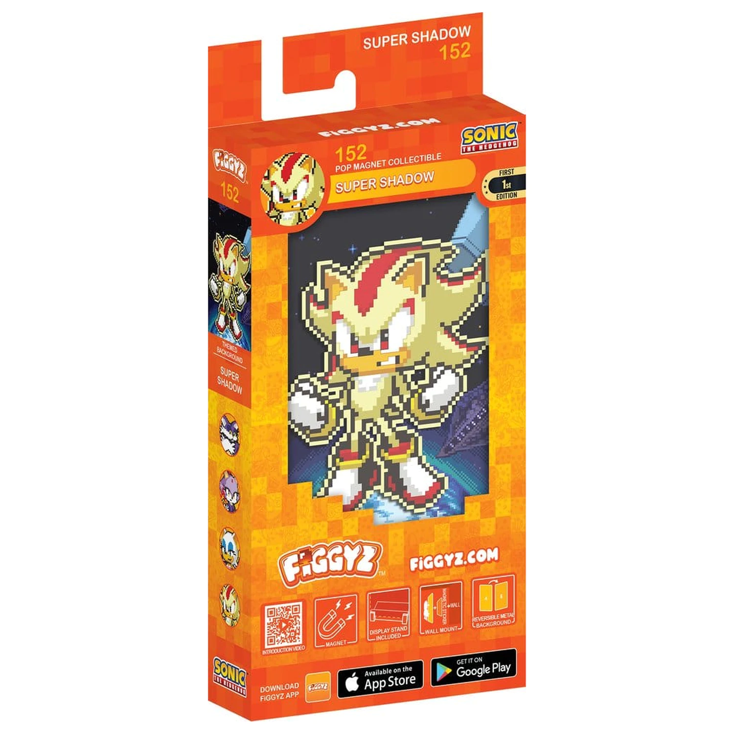 Sonic the Hedgehog (Modern) FiGGYZ Magnet Collectible Super Shadow 11 cm product photo