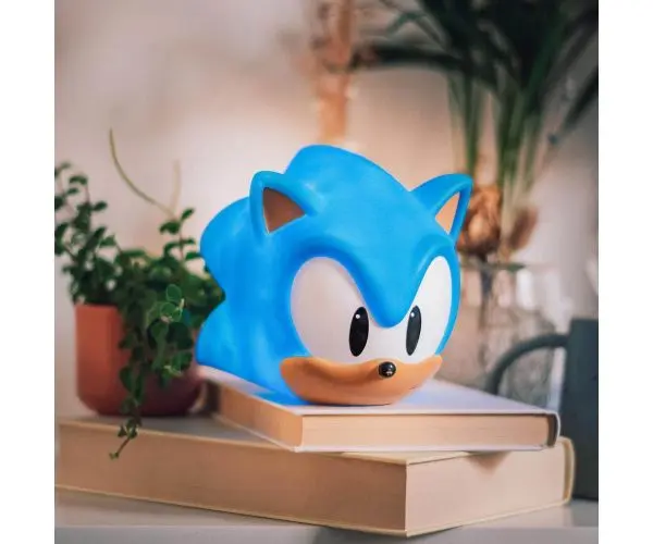 Sonic the Hedgehog Mood Light Sonic Head 12 cm termékfotó