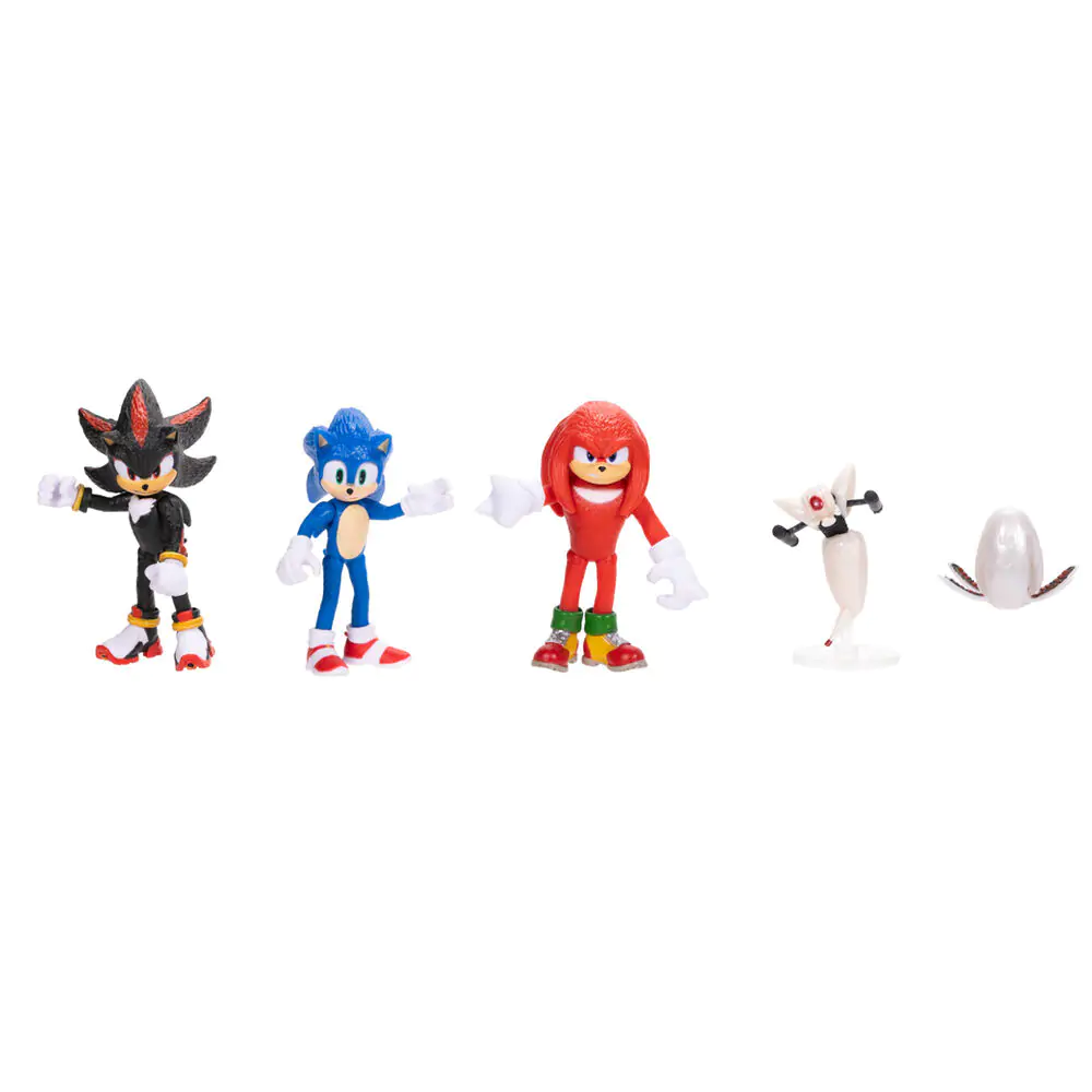 Sonic - The Hedgehog Movie 3 Mini Figure 6-Pack Wave 1 6 cm product photo