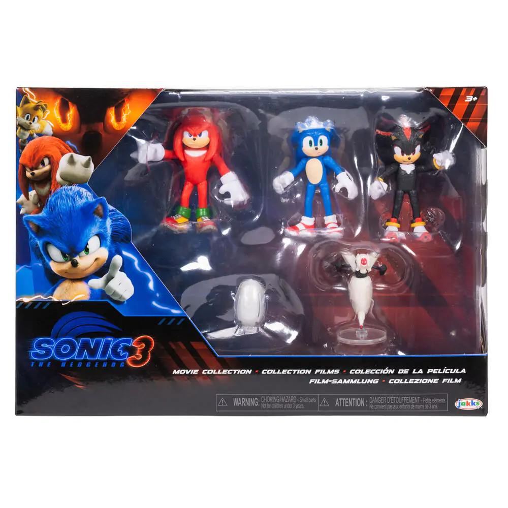 Sonic - The Hedgehog Movie 3 Mini Figure 6-Pack Wave 1 6 cm product photo