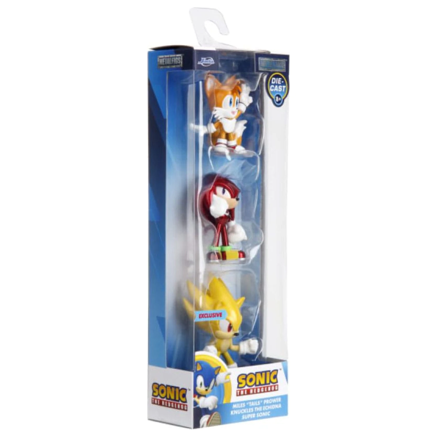 Sonic the Hedgehog Nano Metalfigs Diecast Mini Figures 3-Pack 5 cm  product photo