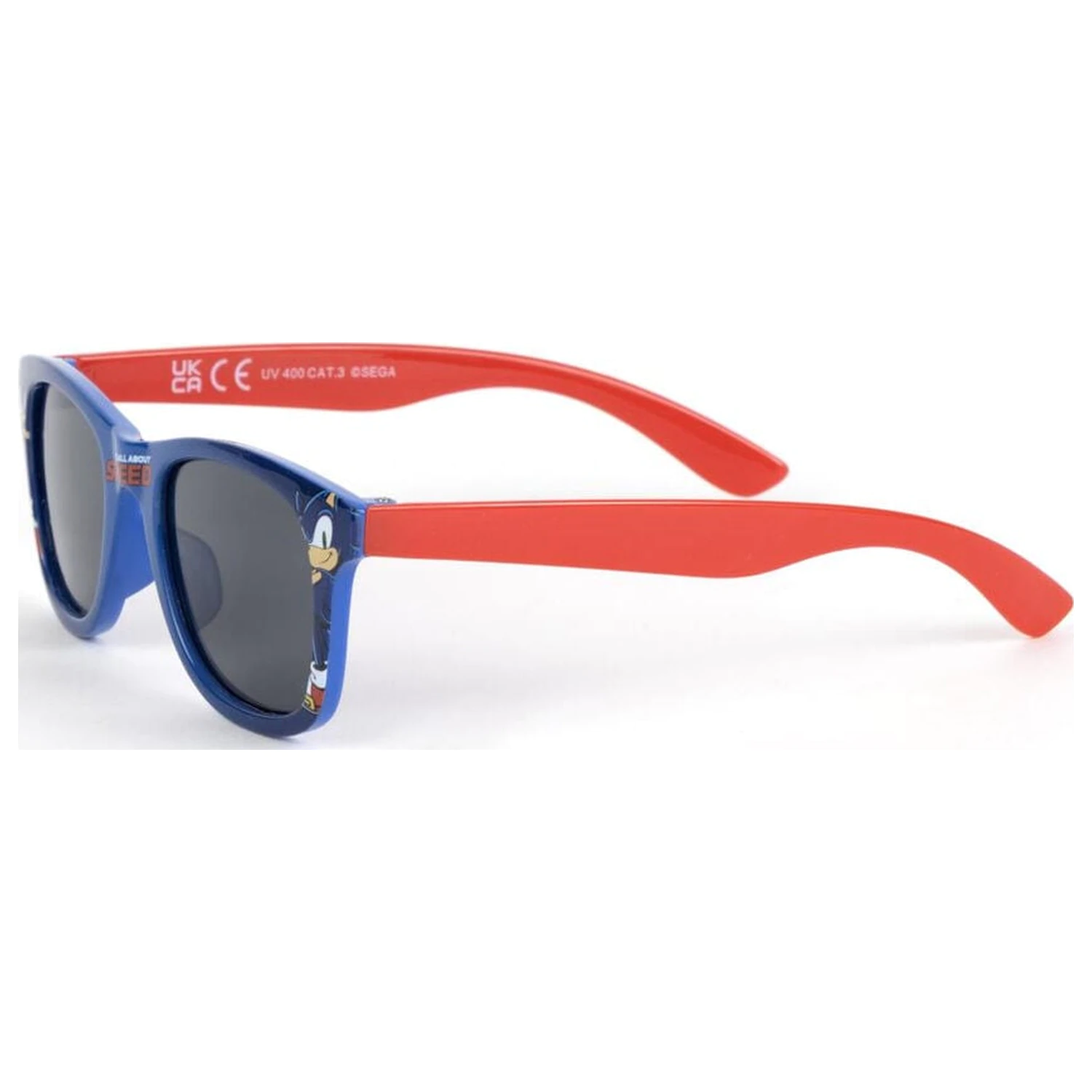 Sonic The Hedgehog sunglasses + case product photo