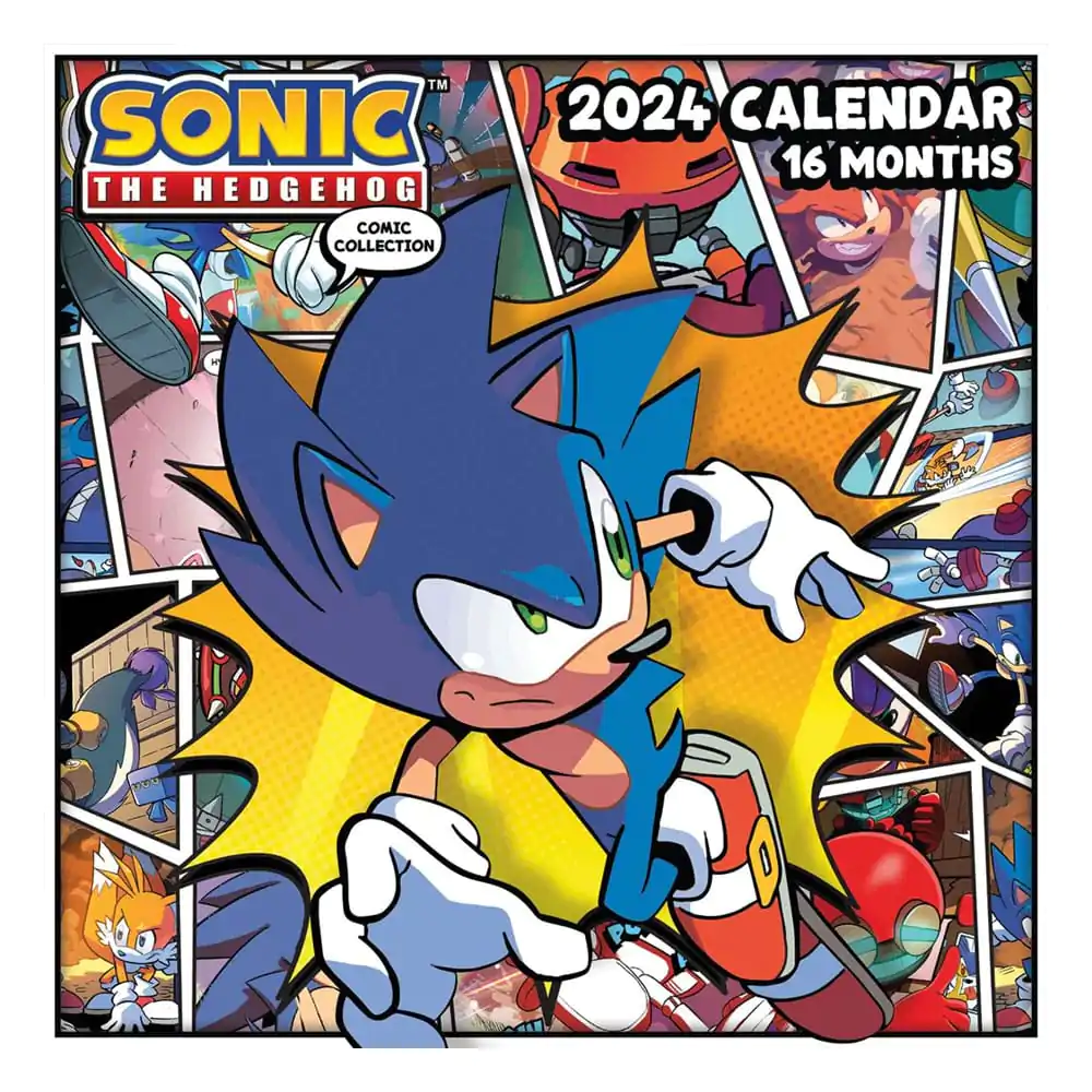 Sonic the Hedgehog Calendar 2024 Fanbase Shop