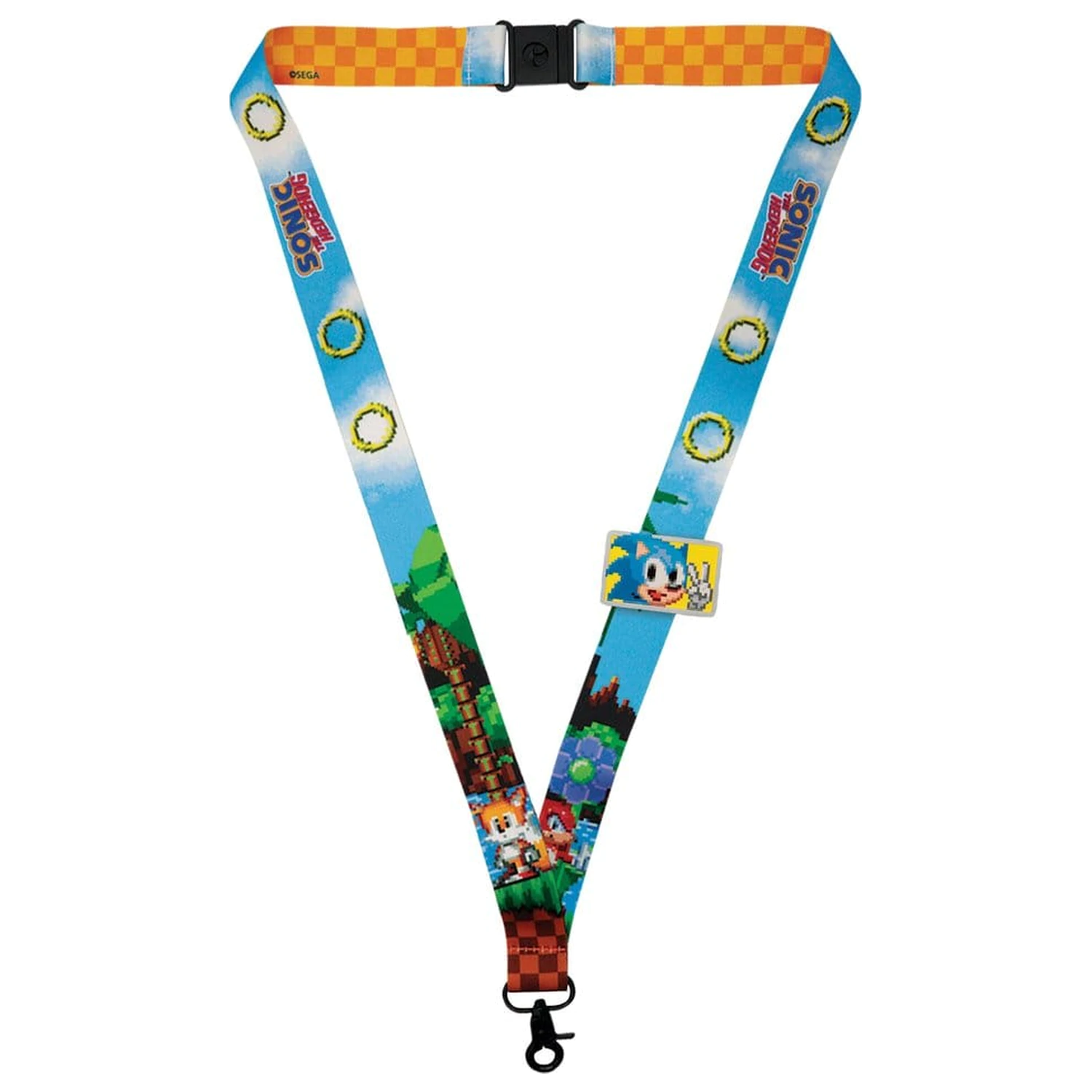Sonic The Hedgehog Lanyard & Pin Badge Set product photo