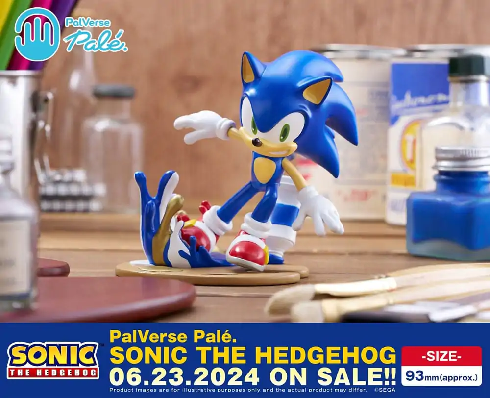Sonic The Hedgehog PalVerse PVC Statue Sonic 9 cm product photo