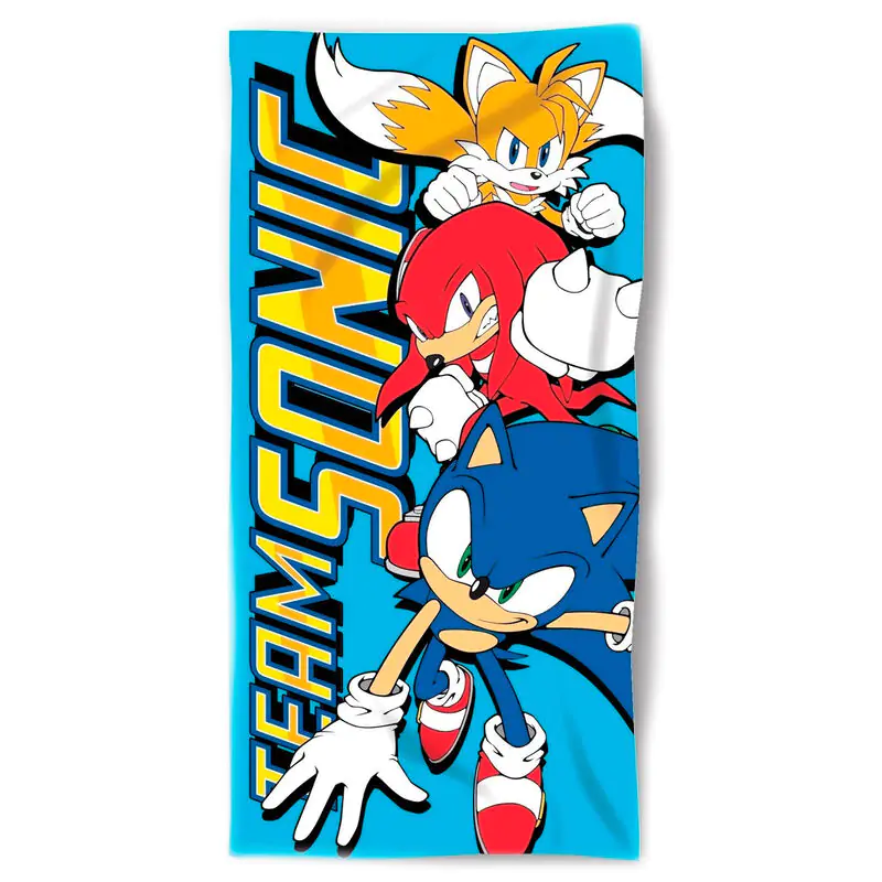 Sonic The Hedgehog cotton beach towel product photo